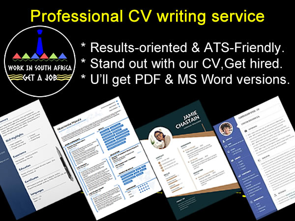 Professional CV Writing Service in South Africa